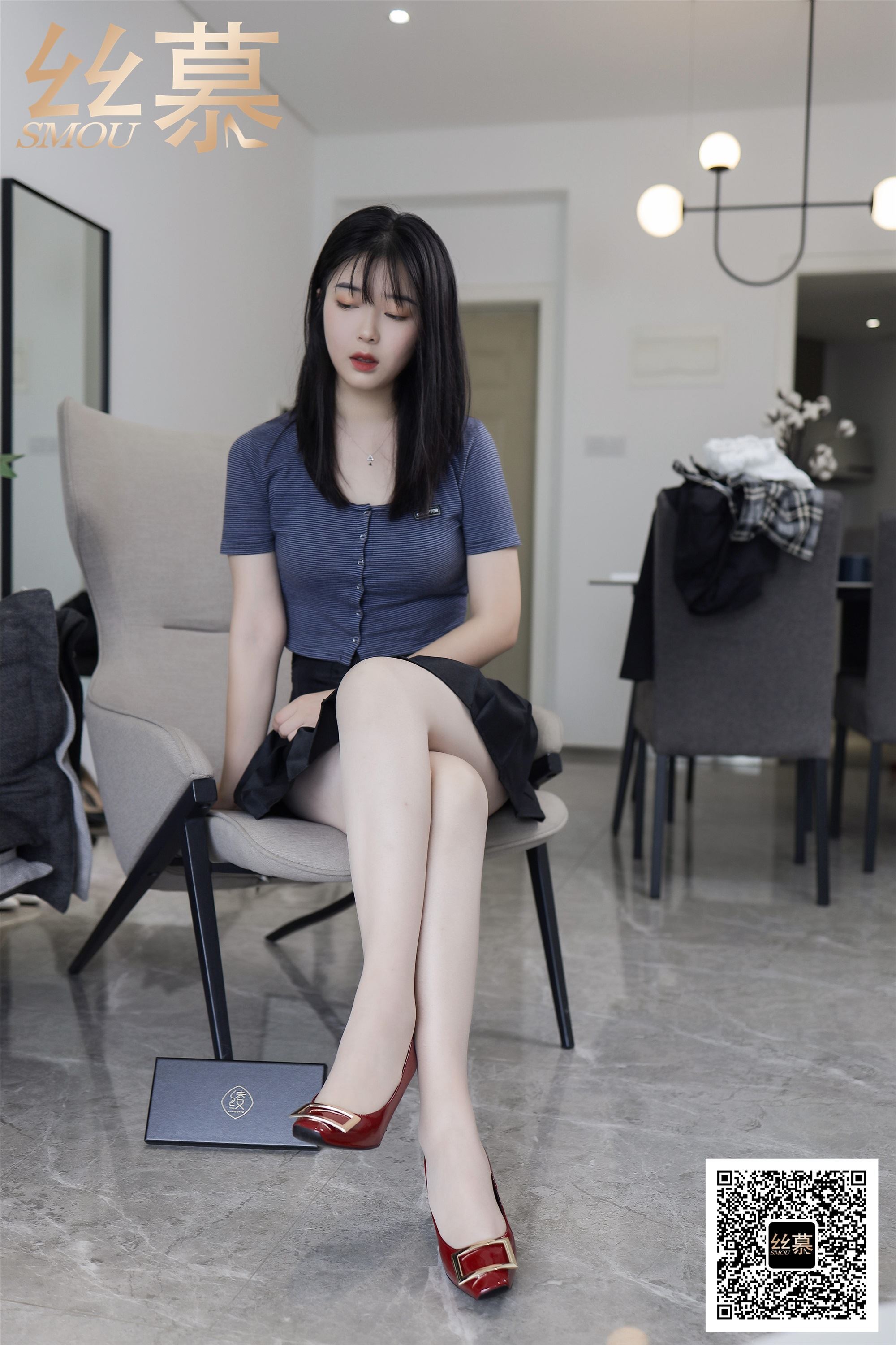 丝慕写真 特写集 TX078 学妹《百褶裙回忆》